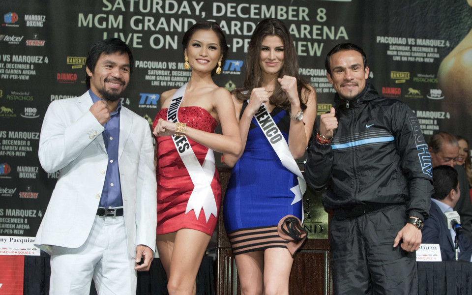 СНИМКИ: Миски надъхаха боксьори в Лас Вегас