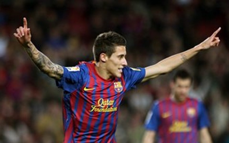 Барселона подписва до 2016-а с млад нападател