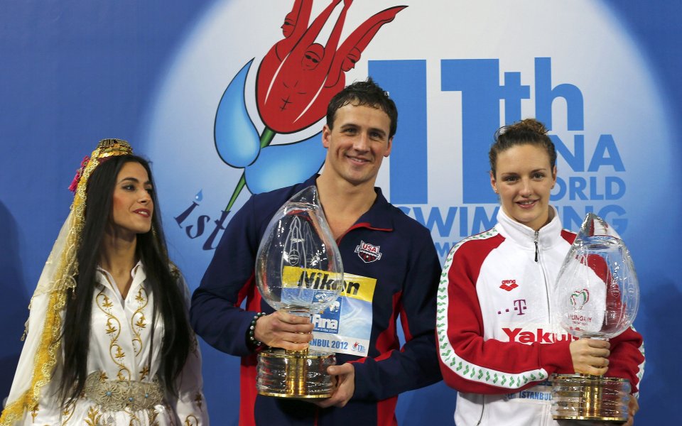 Райън Лохте с шест златни медала от световното първенство по плуване в Истанбул