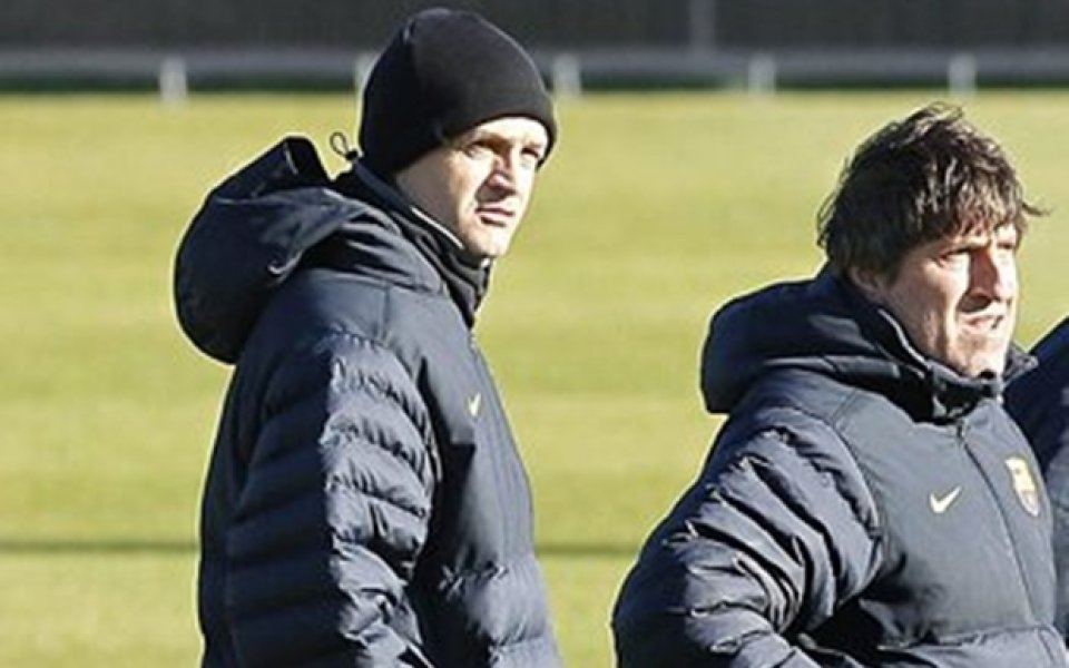 Дясната ръка на Гуардиола и Виланова е временният треньор на Барселона