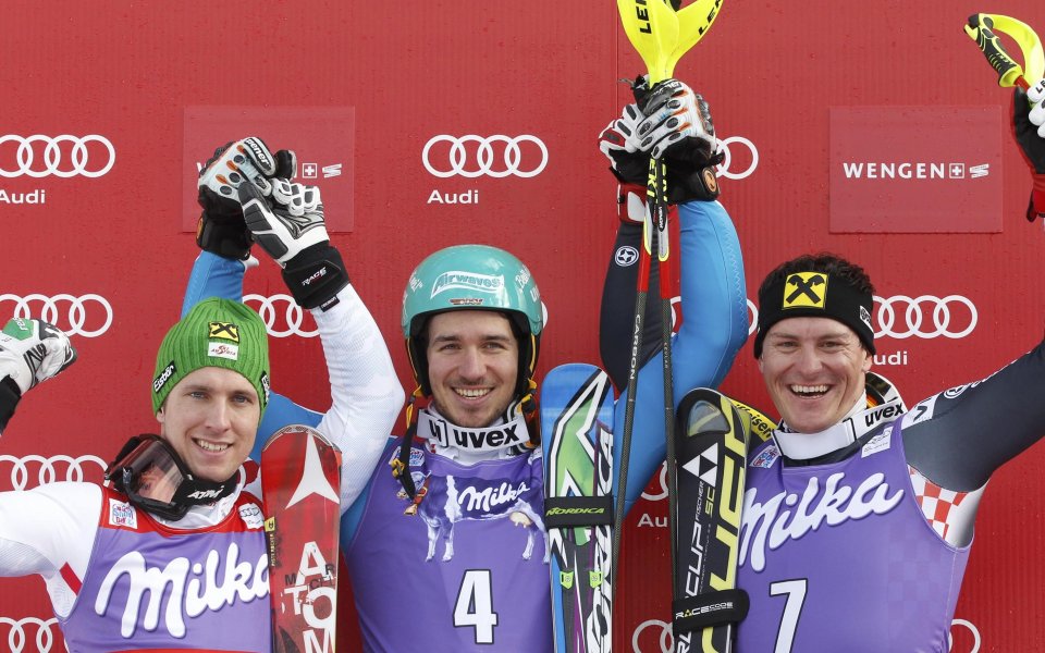 Нойройтер изпревари Хиршер в класно състезание във Венген