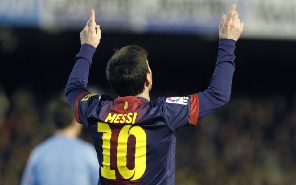 Барса ще плаща по 16 милиона на година на Меси