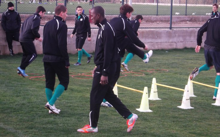 СНИМКИ: Черно море и Локо Сф тренират по комшийски