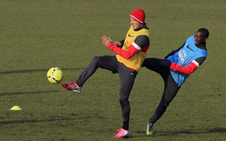 СНИМКИ: Дейвид Бекъм с първа тренировка за ПСЖ