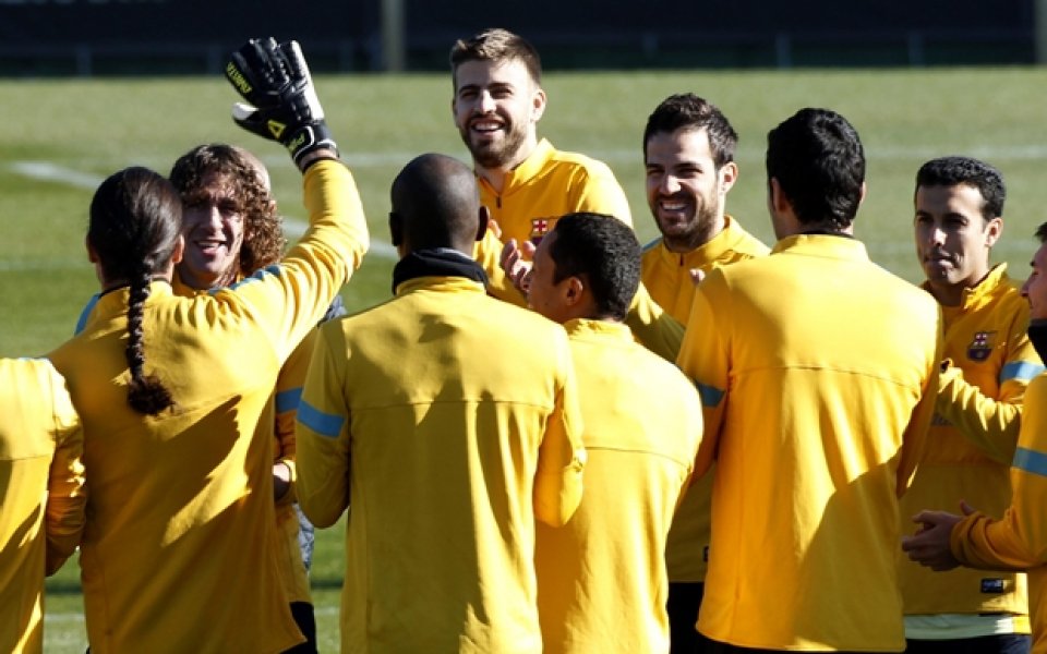 Десет футболисти на Барселона преминаха допинг контрол