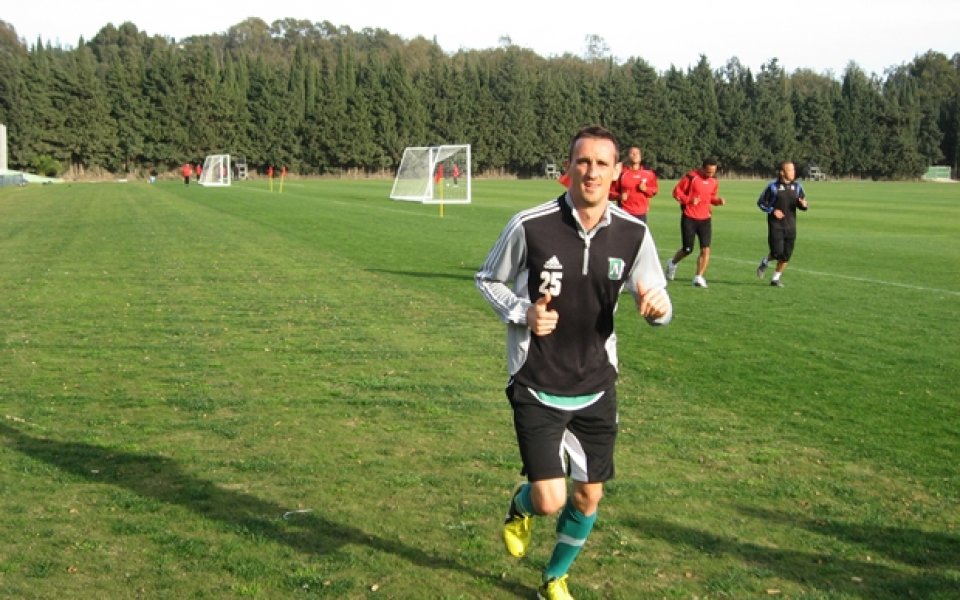 Късен фитнес тест за играч на шампионите