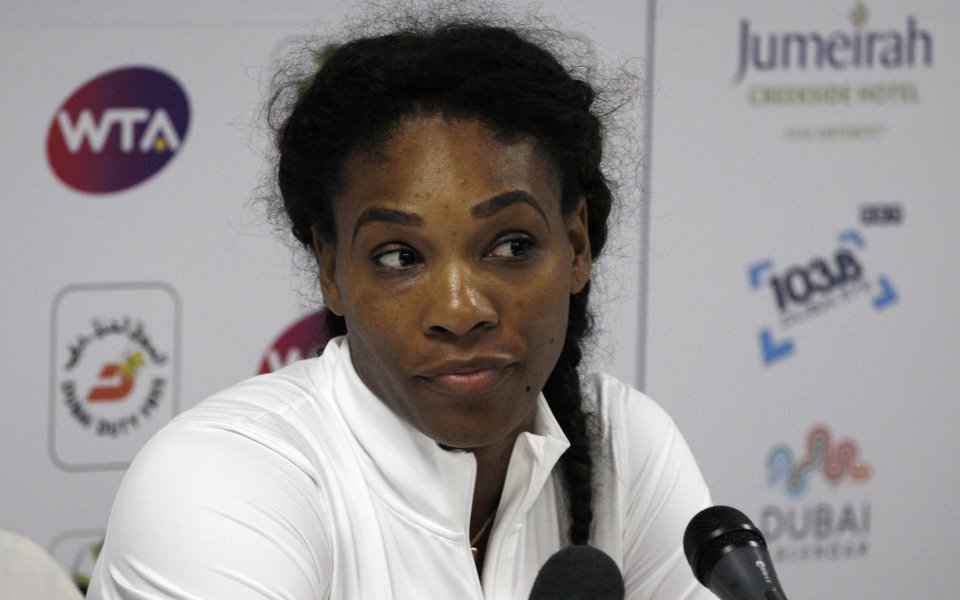 Серена Уилямс пропуска турнира в Дубай