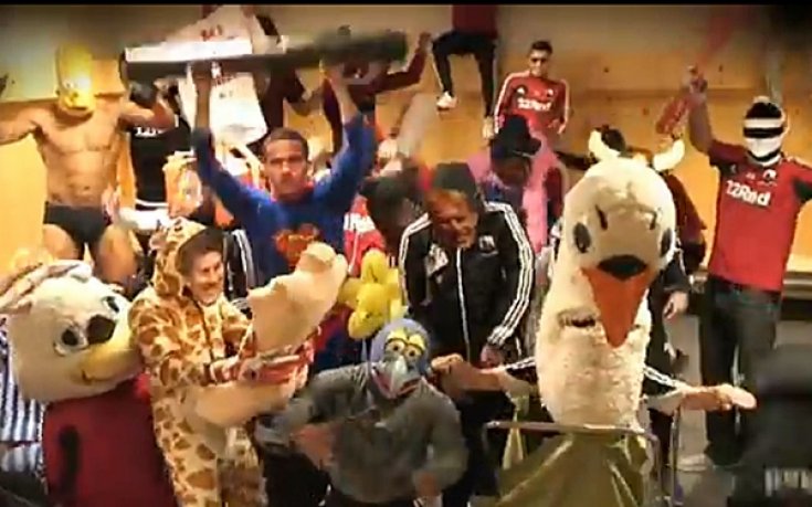 ВИДЕО: Суонси също се впусна в Harlem Shake манията