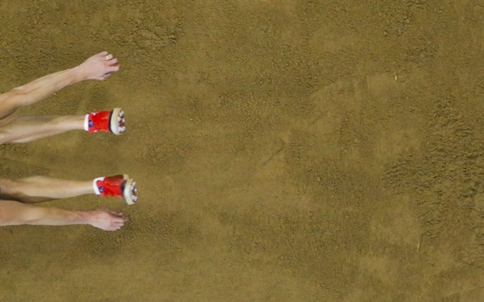 Денис Ерадири се класира на второ място в скока на дължина на турнир в Белгия