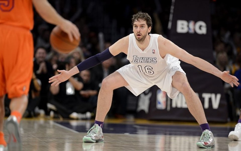 НАСА технология и машина за астронавти връща Пау Гасол на терена