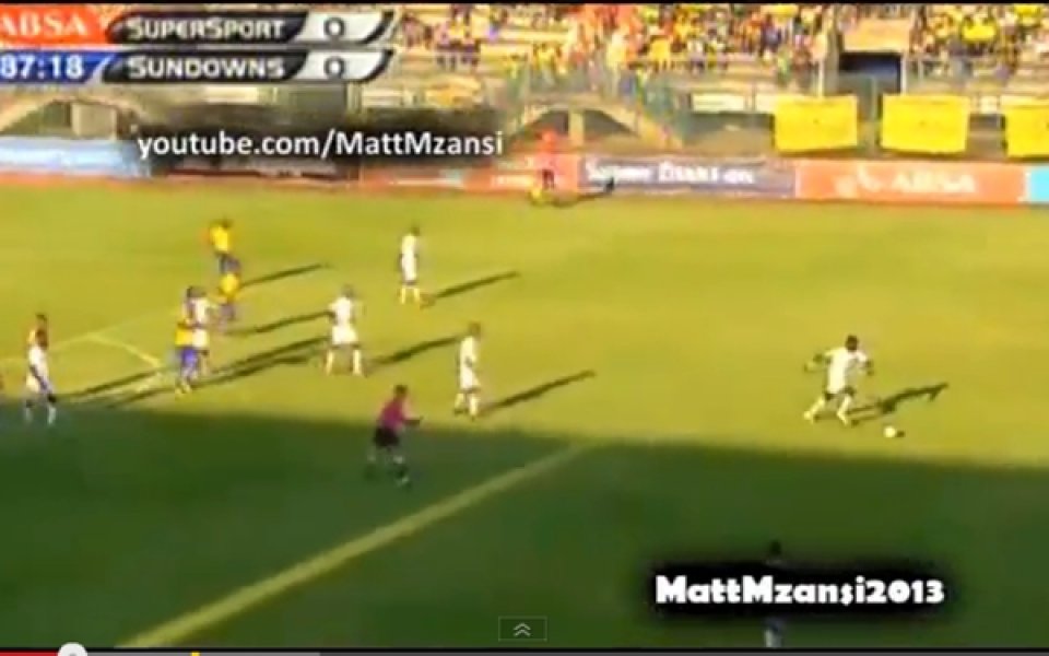 ВИДЕО: Страхотен гол в мрежата на Мамелъди Съндаунс