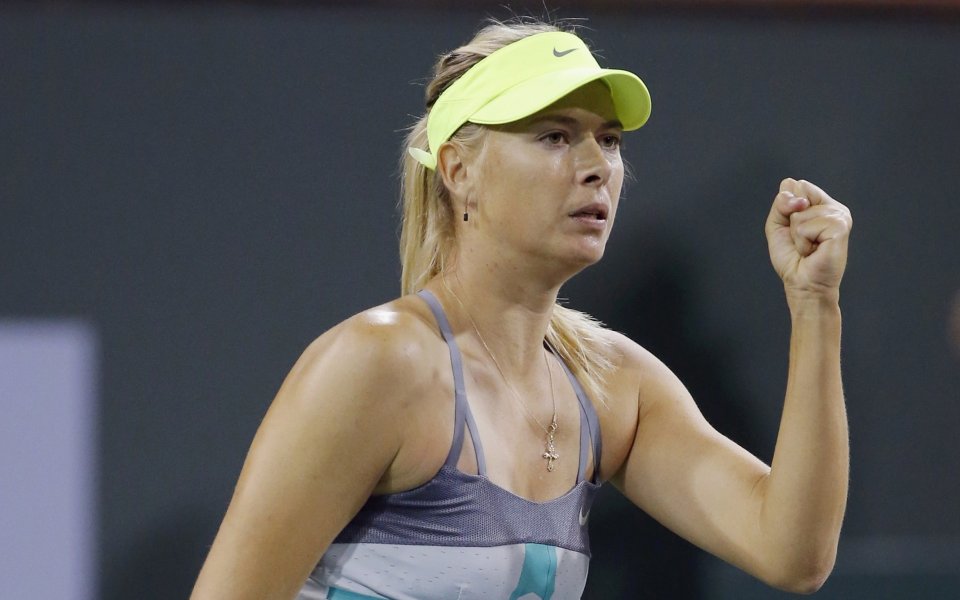 Шарапова и Возняцки на финала в Индиън Уелс