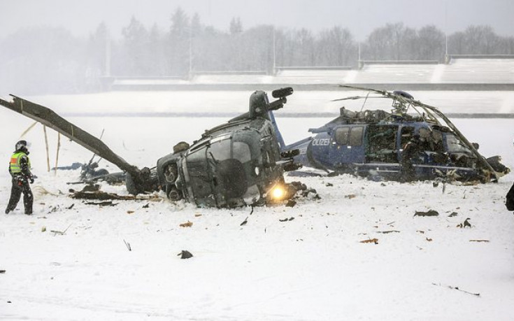 Ужас в Берлин  два хеликоптера се сблъскаха на Олимпийския стадион, един пилот е мъртъв