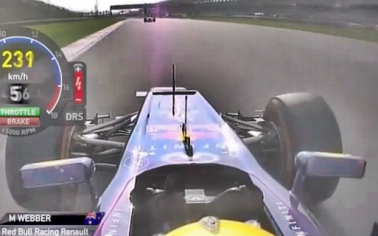 ВИДЕО: Марк Уебър показа среден пръст на Фетел