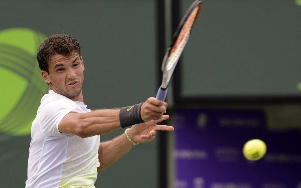 Григор Димитров излиза тази вечер за поредния си мач на двойки