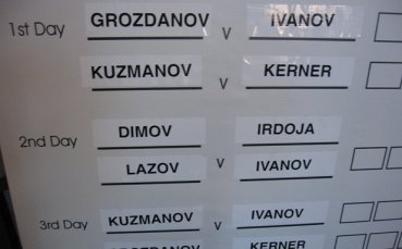 СНИМКИ: Грозданов и Иванов откриват двубоя за Купа „Дейвис”