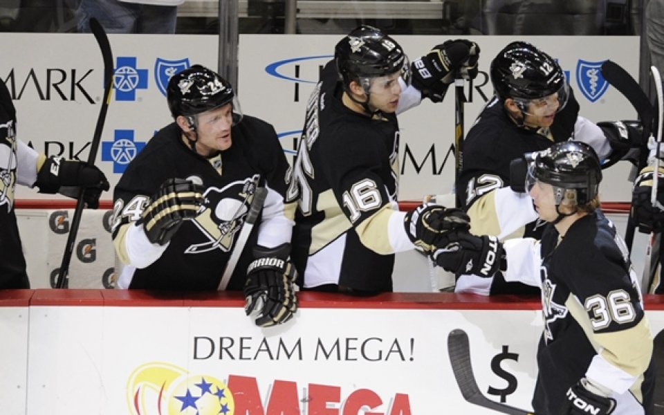 Питсбърг с 19-а победа в последните си 21 мача в НХЛ