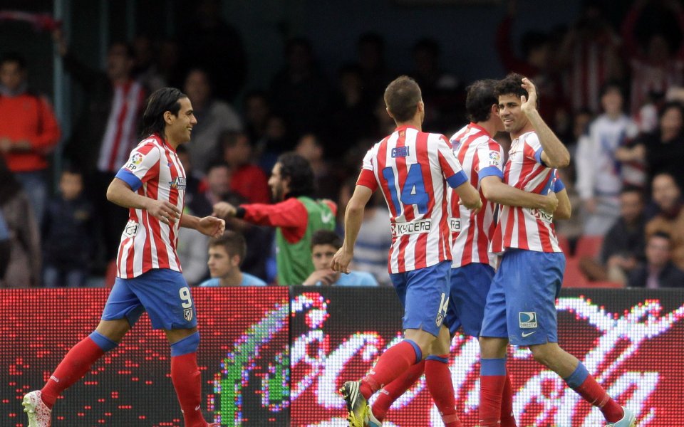 ВИДЕО: Атлетико Мадрид ще играе в ШЛ след успех над Селта Виго