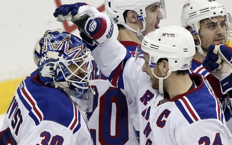 Бостън и Рейнджърс стигнаха до четвърфиналите в плейофите на НХЛ