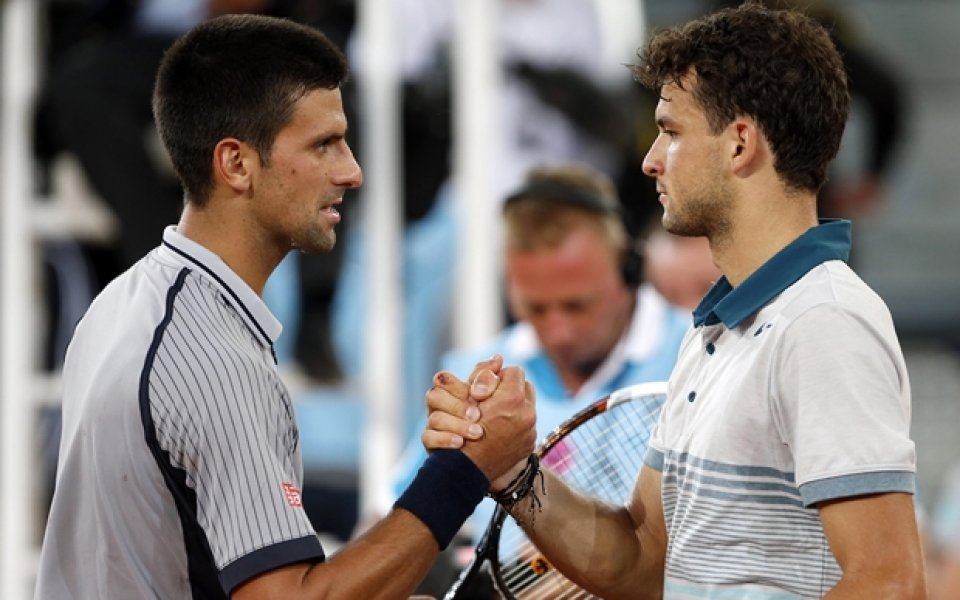 Джокович: Димитров е талантлив, но за да си в топ 10, трябва да си постоянен