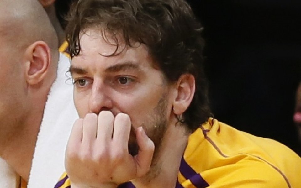 Пау Гасол потвърди – няма да играе на Европейското