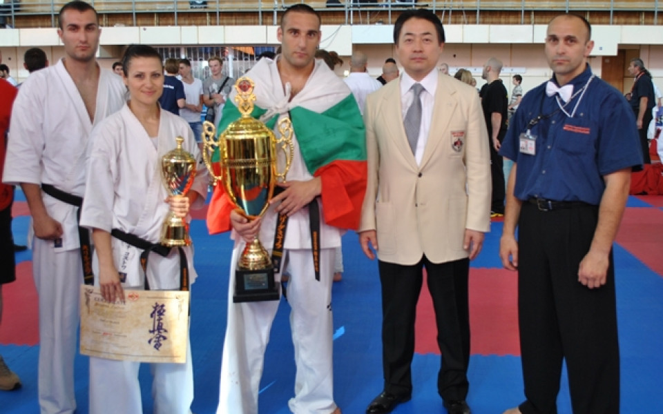 Захари Дамянов европейски шампион по карате киокушин