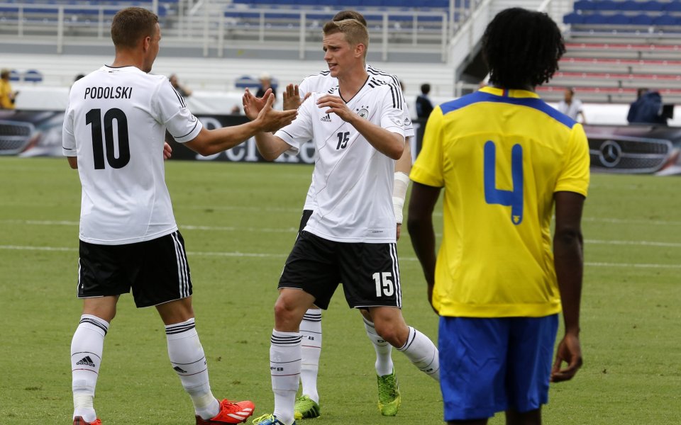 Германия наказа Еквадор четири пъти само за 24 минути