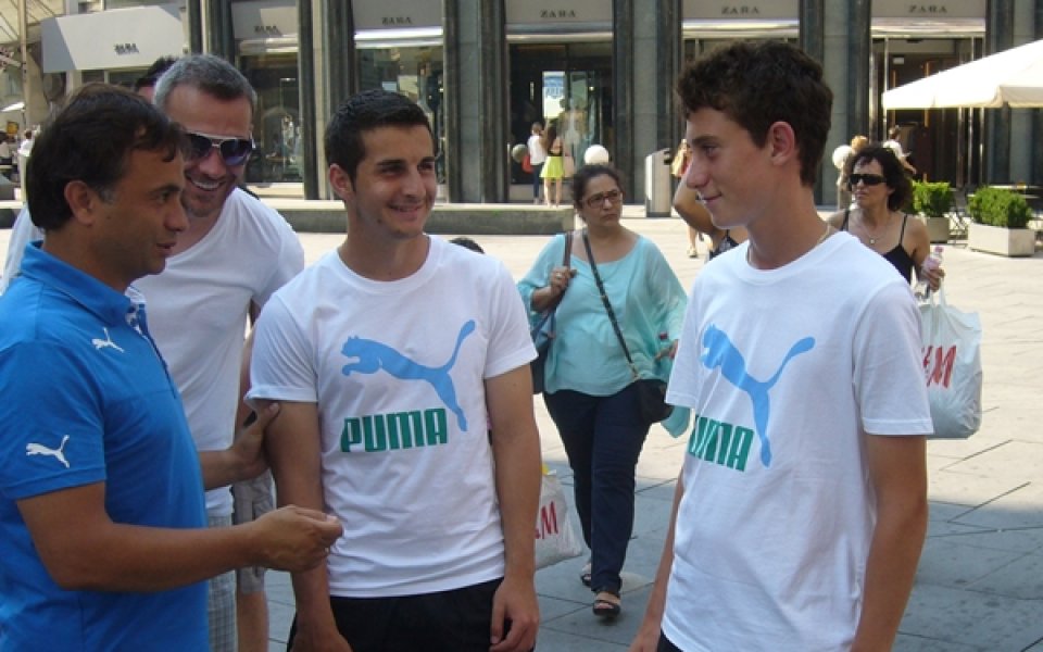 СНИМКИ: Сините спазиха традицията и посетиха Виена