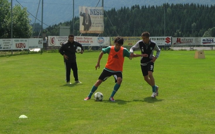СНИМКИ: Специално внимание за юношите в Лудогорец