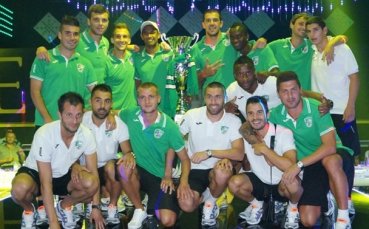 ВИДЕО: Берое отпразнува Суперкупата