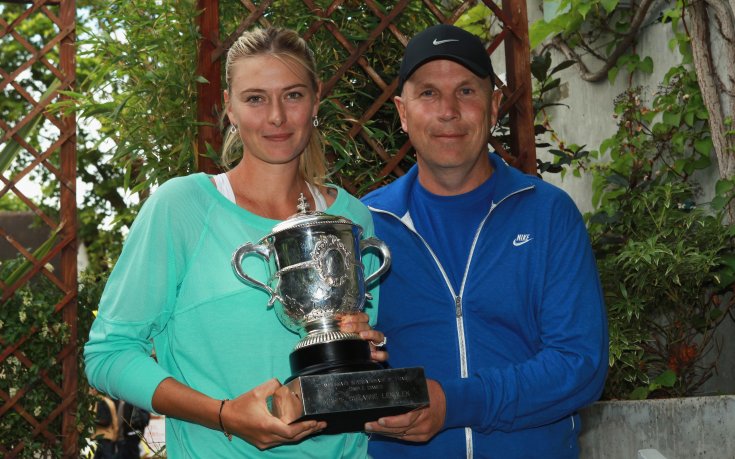 Шарапова се раздели с треньора си