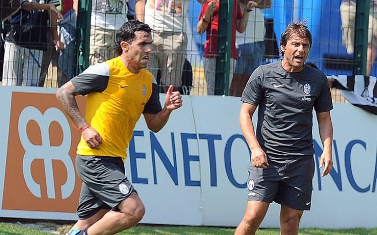 СНИМКИ: Тевес започна тренировки с Ювентус