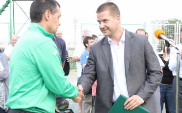 СНИМКИ: Кметът на Стара Загора награди Берое