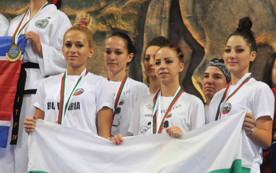 Четири медала за България от световното по таекуон-до ITF