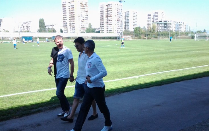СНИМКИ: Левски тества Афрото и Заркович в учебна игра