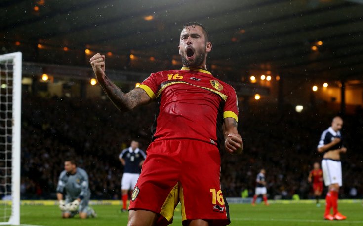 Белгия на победа от класиране за Мондиал 2014