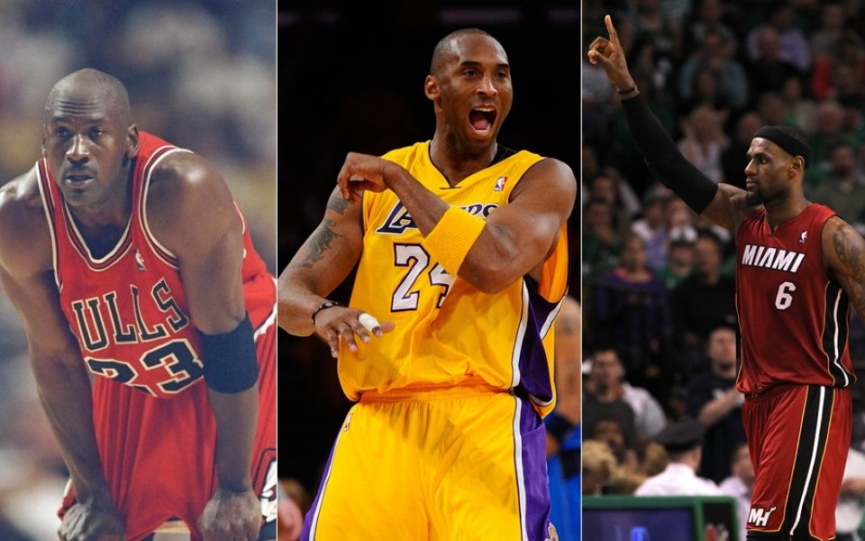 Баскетболистите избраха Джордан и Брайънт пред ЛеБрон, за решителен изстрел