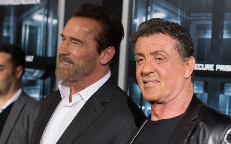 Левски отива на кино, гледа Слай и Арни