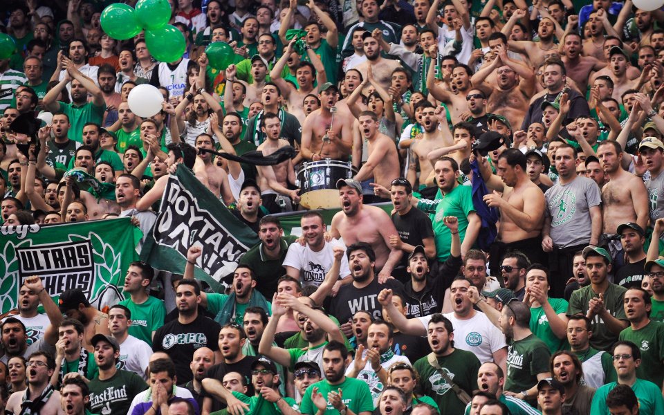 Панатинайкос без фенове в Белград