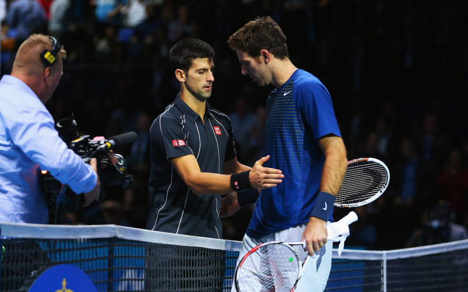 Трудна победа над Дел Потро прати Ноле в полуфиналите