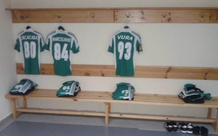 СНИМКИ: Поглед в съблекалнята на Лудогорец преди мача с ПСВ