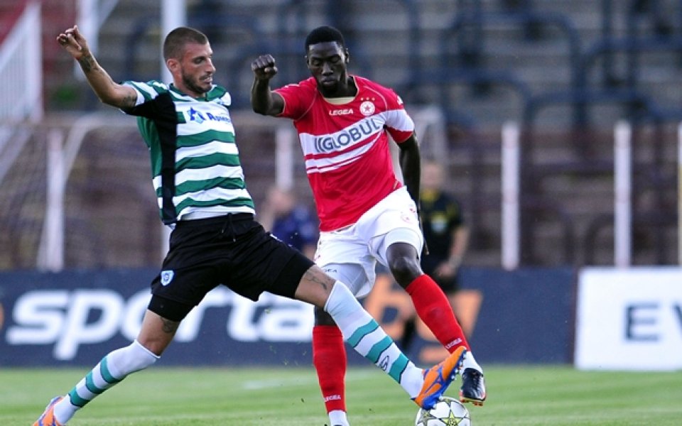 Георги Божилов в групата на Черно море за мача с Лудогорец