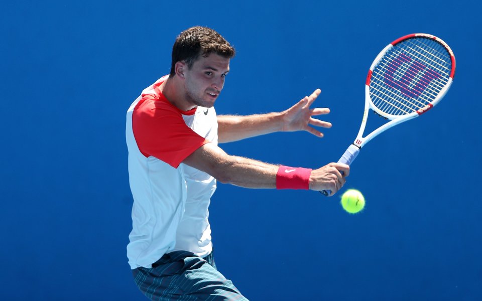 Гришо със страшен сервис отказа американец на старта в Мелбърн