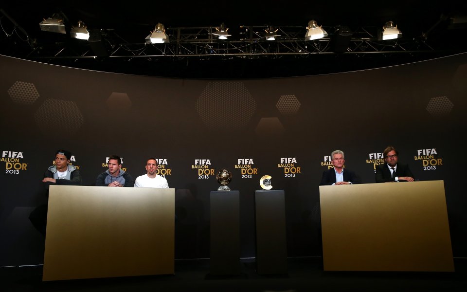 Вижте идеалния отбор на ФИФА за 2013