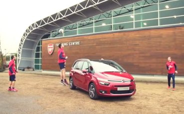 ВИДЕО: Тест драйв с Арсенал