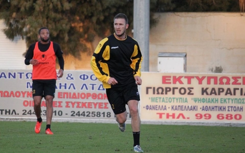 Димитър Везалов се присъедини към Ботев, направи първа тренировка