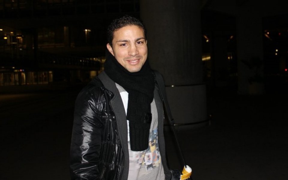 СНИМКИ и ВИДЕО: Играл за Рейнджърс в Шампионска лига дойде в Локо Пд