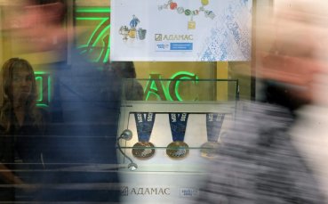 Три килограма злато е използвано за олимпийските медали