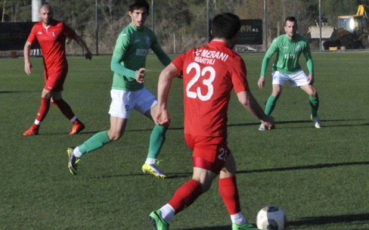 СНИМКИ: Берое пробва французин при равен срещу грузинци, Христов отново игра