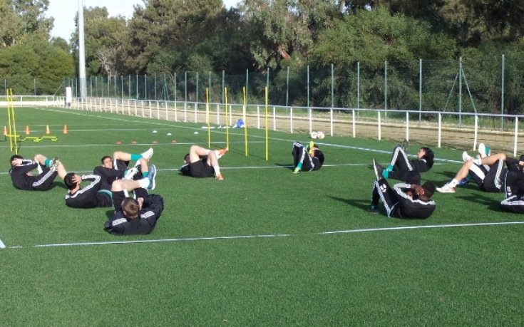 СНИМКИ: Първа тренировка по испански модел в Лудогорец